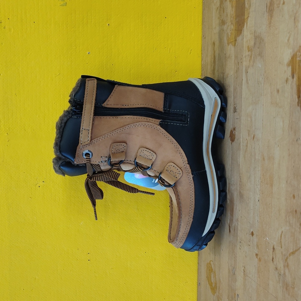 Timberland Chillberg Waterproof Boots Wheat NuBuck Kids Size 13 - Picture 13 of 16